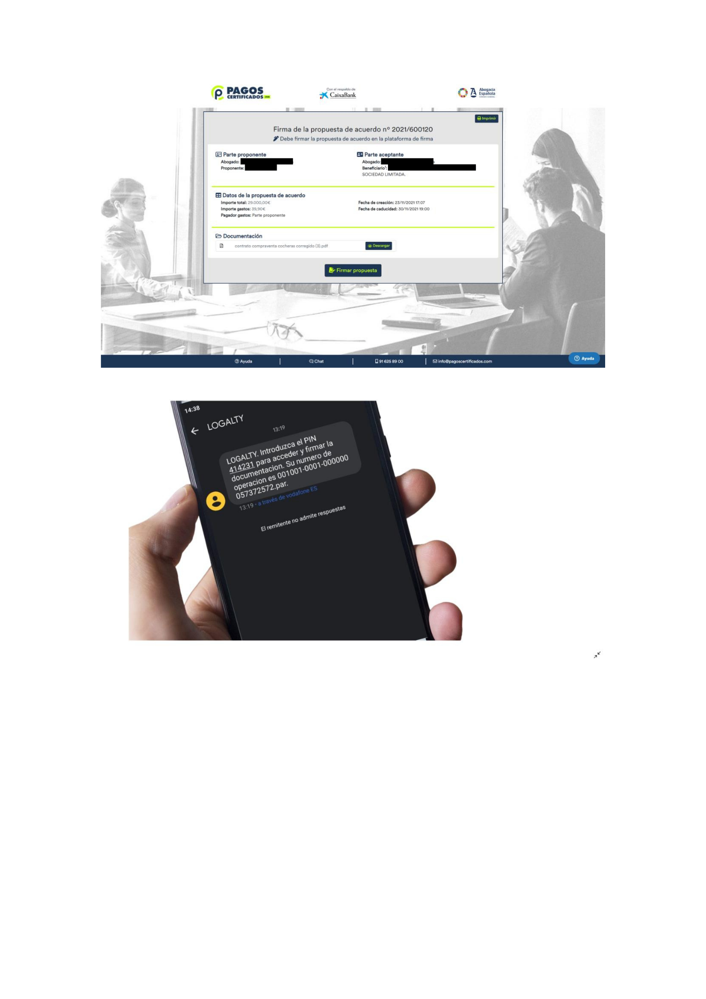 España, primer país del mundo donde se realiza una compraventa inmobiliaria desde el móvil gracias a la tecnología Smart contract