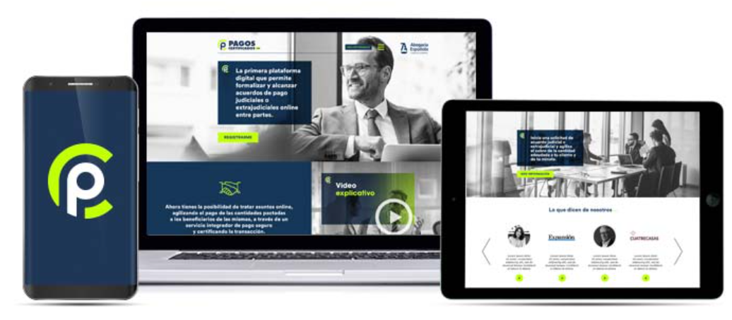 Pagos certificados, una innovadora plataforma para hacer más ágil, eficaz y segura la contratación online y sus pagos